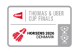 BWF Thomas & Uber Cup Finals graphic, Horsens 2026